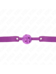 KINK MORDAZA DE BOLA 45 CM TRANSPIRABLE MORADO 65 x 25 CM