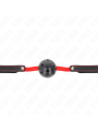KINK MORDAZA DE BOLA 45 CM DURA HUECA CON CINTURON ELASTICO 56 x 15 CM