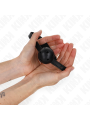 KINK MORDAZA DE BOLA 45 CM TRANSPIRABLE SIMPLICITY NEGRO 62 x 15 CM