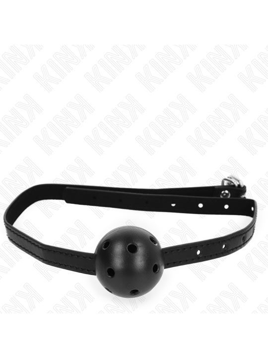 KINK MORDAZA DE BOLA 45 CM TRANSPIRABLE SIMPLICITY NEGRO 62 x 15 CM