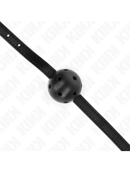 KINK MORDAZA DE BOLA 45 CM TRANSPIRABLE SIMPLICITY NEGRO 62 x 15 CM