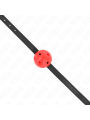 KINK MORDAZA DE BOLA 45 CM TRANSPIRABLE SIMPLICITY ROJO 62 x 15 CM