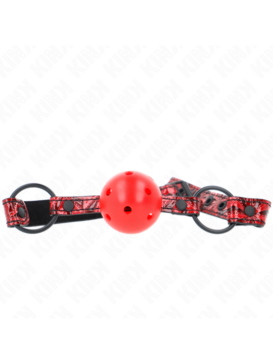 KINK MORDAZA DE BOLA 45 CM CON PATRON DE DIAMANTE MODELO 1 645 CM AJUSTABLE 42 60 CM