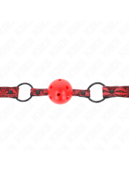 KINK MORDAZA DE BOLA 45 CM CON PATRON DE DIAMANTE MODELO 1 645 CM AJUSTABLE 42 60 CM