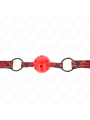 KINK MORDAZA DE BOLA 45 CM CON PATRON DE DIAMANTE MODELO 1 645 CM AJUSTABLE 42 60 CM