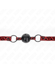 KINK MORDAZA DE BOLA 45 CM CON PATRON DE DIAMANTE MODELO 2 645 CM AJUSTABLE 42 60 CM