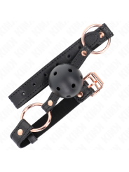 KINK MORDAZA DE BOLA 4 CM DE TPE PREMIUM 60 x 2 CM
