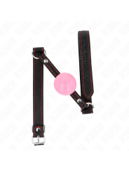 KINK MORDAZA DE BOLA 4 CM DE ORO ROSA 60 x 2 CM
