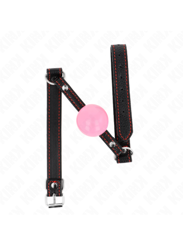 KINK MORDAZA DE BOLA 4 CM DE ORO ROSA 60 x 2 CM