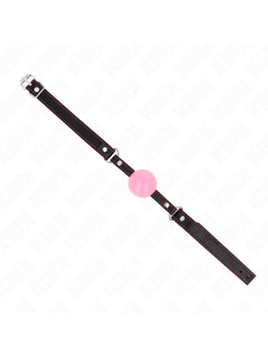 KINK MORDAZA DE BOLA 4 CM DE ORO ROSA 60 x 2 CM