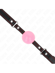 KINK MORDAZA DE BOLA 4 CM DE ORO ROSA 60 x 2 CM