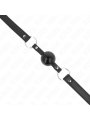 KINK MORDAZA DE BOLA 4 CM TPE CON CANDADO NEGRO 60 x 2 CM