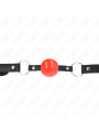 KINK MORDAZA DE BOLA 4 CM TPE ROJO 60 x 2 CM