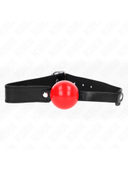 KINK MORDAZA DE BOLA 4 CM SUAVE DE TPE MODELO 1 66 x 25 CM AJUSTABLE 41 61 CM