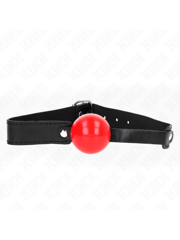 KINK MORDAZA DE BOLA 4 CM SUAVE DE TPE MODELO 1 66 x 25 CM AJUSTABLE 41 61 CM