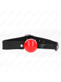 KINK MORDAZA DE BOLA 4 CM SUAVE DE TPE MODELO 1 66 x 25 CM AJUSTABLE 41 61 CM