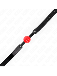 KINK MORDAZA DE BOLA 4 CM SUAVE DE TPE MODELO 1 66 x 25 CM AJUSTABLE 41 61 CM