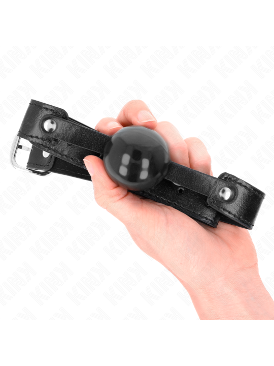 KINK MORDAZA DE BOLA 4 CM SUAVE DE TPE MODELO 2 65 x 25 CM