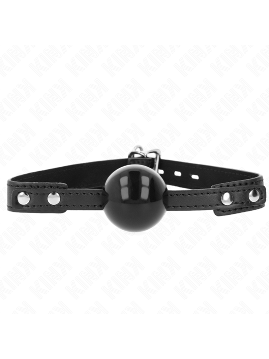 KINK MORDAZA DE BOLA 4 CM SUAVE DE TPE MODELO 3 60 x 2 CM AJUSTABLE 37 52 CM