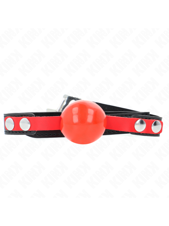 KINK MORDAZA DE BOLA 4 CM SUAVE DE TPE MODELO 4 60 x 2 CM AJUSTABLE 37 52 CM