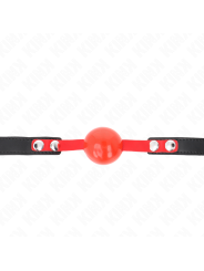 KINK MORDAZA DE BOLA 4 CM SUAVE DE TPE MODELO 4 60 x 2 CM AJUSTABLE 37 52 CM