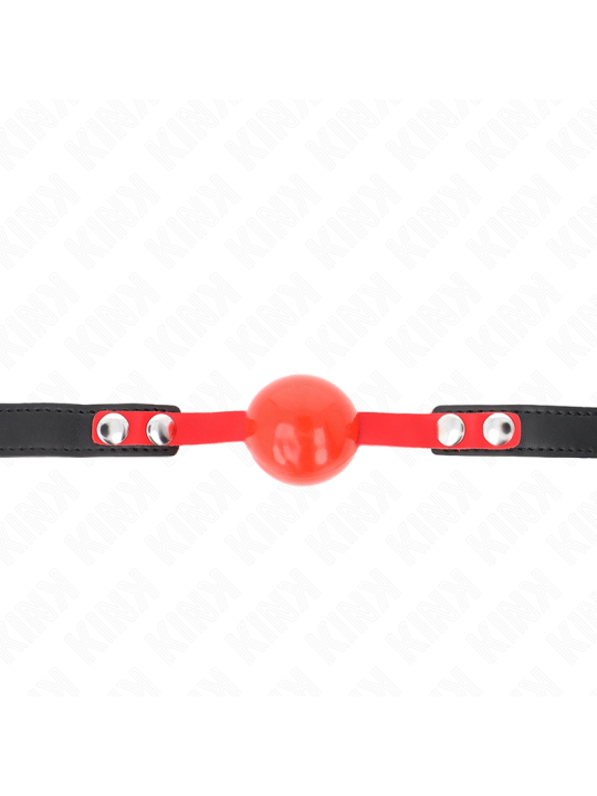KINK MORDAZA DE BOLA 4 CM SUAVE DE TPE MODELO 4 60 x 2 CM AJUSTABLE 37 52 CM