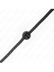 KINK MORDAZA DE BOLA 4 CM SOLIDA SIMPLE NEGRO 65 x 15 CM