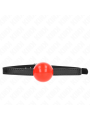 KINK MORDAZA DE BOLA 4 CM SOLIDA SIMPLE ROJO 65 x 15 CM