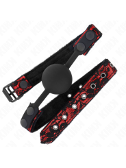 KINK MORDAZA DE BOLA 4 CM DE SILICONA SCANDAL MODELO 1 65 x 2 CM