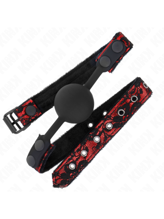 KINK MORDAZA DE BOLA 4 CM DE SILICONA SCANDAL MODELO 1 65 x 2 CM