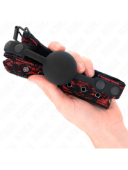 KINK MORDAZA DE BOLA 4 CM DE SILICONA SCANDAL MODELO 1 65 x 2 CM