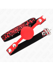 KINK MORDAZA DE BOLA 4 CM DE SILICONA MODELO 2 60 x 2 CM