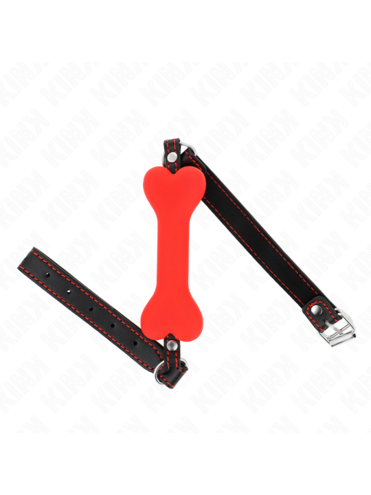KINK MORDAZA DE HUESO 12 CM ROJO 63 x 2 CM