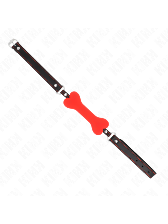 KINK MORDAZA DE HUESO 12 CM ROJO 63 x 2 CM