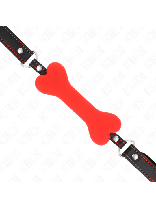 KINK MORDAZA DE HUESO 12 CM ROJO 63 x 2 CM
