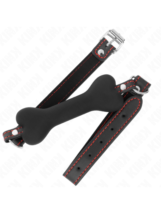 KINK MORDAZA DE HUESO 12 CM NEGRO 63 x 2 CM