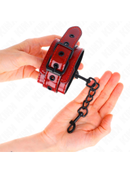 KINK MUNEQUERAS ROJO OSCURO 23 X 5 CM