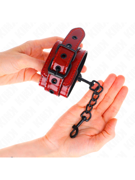 KINK MUNEQUERAS ROJO OSCURO 23 X 5 CM