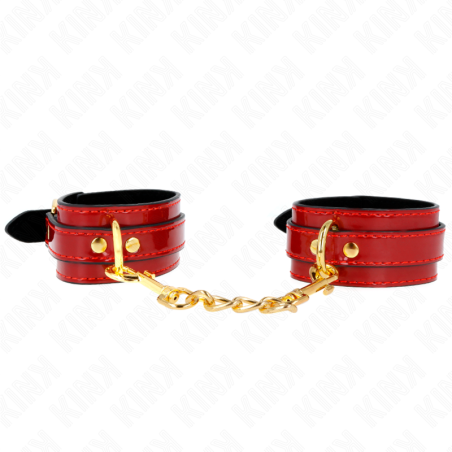 KINK MUNEQUERAS JOANNA ANGEL ROJO AJUSTABLE CON CADENA DORADO 165 26 CM X 4 CM