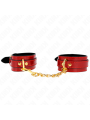 KINK MUNEQUERAS JOANNA ANGEL ROJO AJUSTABLE CON CADENA DORADO 165 26 CM X 4 CM