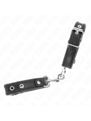 KINK MUNEQUERAS MINI NEGRO CON TACHUELAS AJUSTABLE 16 22 CM X 2 CM