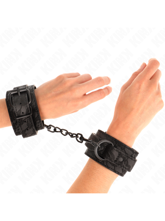 KINK MUNEQUERAS DE ENCAJE AJUSTABLE NEGRO 19 26 CM