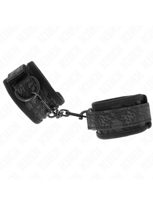 KINK MUNEQUERAS DE ENCAJE Y NEOPRENO AJUSTABLE NEGRO 20 29 CM X 5 CM