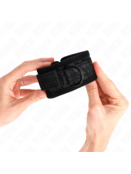 KINK MUNEQUERAS DE ENCAJE Y NEOPRENO AJUSTABLE NEGRO 20 29 CM X 5 CM