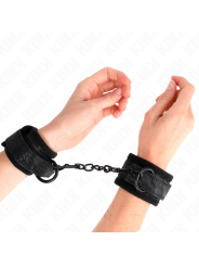 KINK MUNEQUERAS DE ENCAJE Y NEOPRENO AJUSTABLE NEGRO 20 29 CM X 5 CM