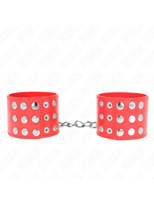 KINK MUNEQUERAS CON CIERRE A PRESION AJUSTABLE ROJO 19 24 CM X 55 CM