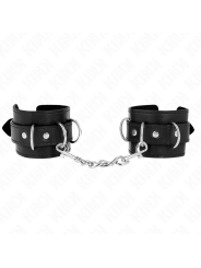 KINK MUNEQUERAS CON 3 ANILLAS EN D AJUSTABLE NEGRO 175 25 CM X 6 CM