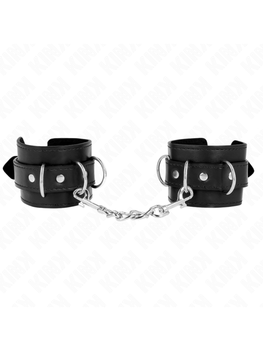 KINK MUNEQUERAS CON 3 ANILLAS EN D AJUSTABLE NEGRO 175 25 CM X 6 CM