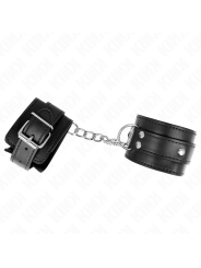 KINK MUNEQUERAS CON 3 ANILLAS EN D AJUSTABLE NEGRO 175 25 CM X 6 CM