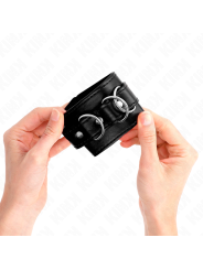 KINK MUNEQUERAS CON 3 ANILLAS EN D AJUSTABLE NEGRO 175 25 CM X 6 CM